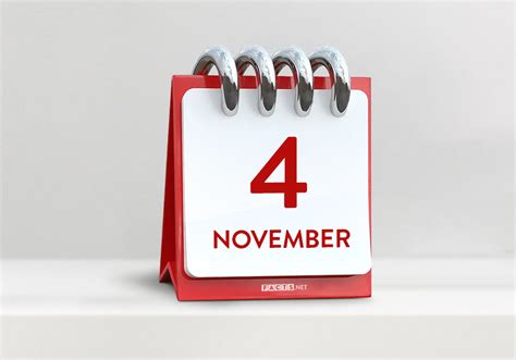 November 4th .